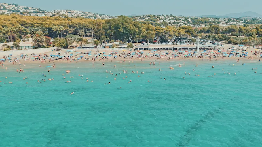Moraira beach